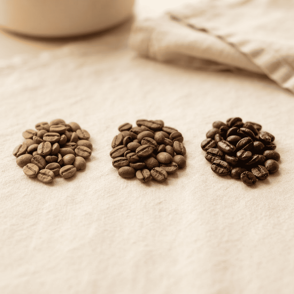 Coffee Roast Levels Explained: Light vs Medium vs Dark Roast